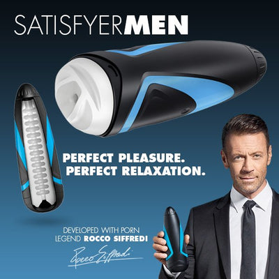 Satisfyer for men. Masturbator sleeve