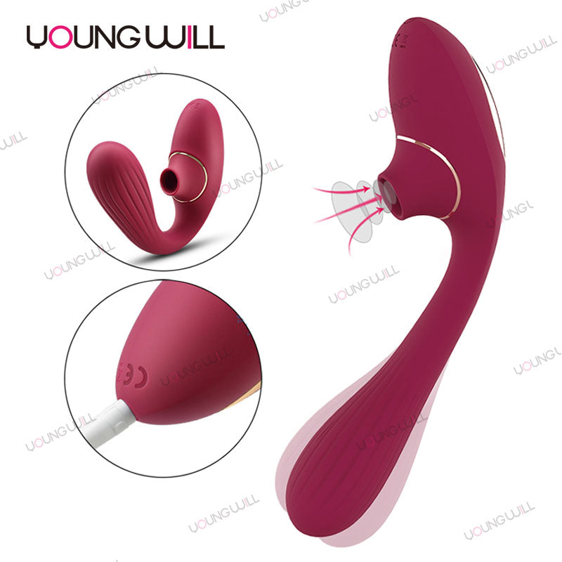 Vibrator with Sucking Clitoris Stimulation | Black Sinful-NZ Vibrator with Sucking Clitoris Stimulation | Black Sinful-NZ